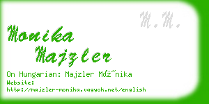 monika majzler business card